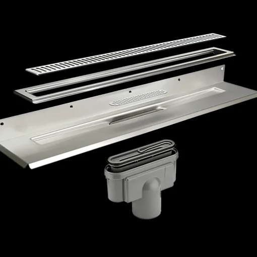 Unidrain sampak linje 800 mm med lodret udløb Ø75 mm