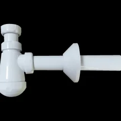 Vandlåssæt m/rør og rosset 1 1/4"x32 mm hvid