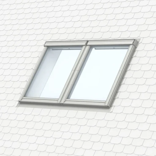 Velux EBL MK04 tvillingeinddækning til fladt tag 78x98 cm