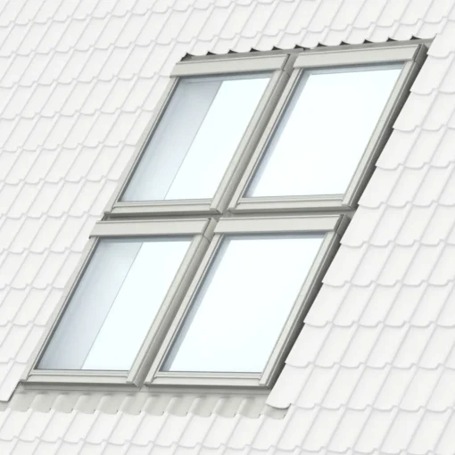 Velux EKW FK08 kombiinddækning til profileret tag 66 x 140 cm