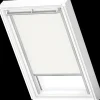 VELUX mørklægning manuel DKL MK04 hvid alu skinner, 78 x 98 cm