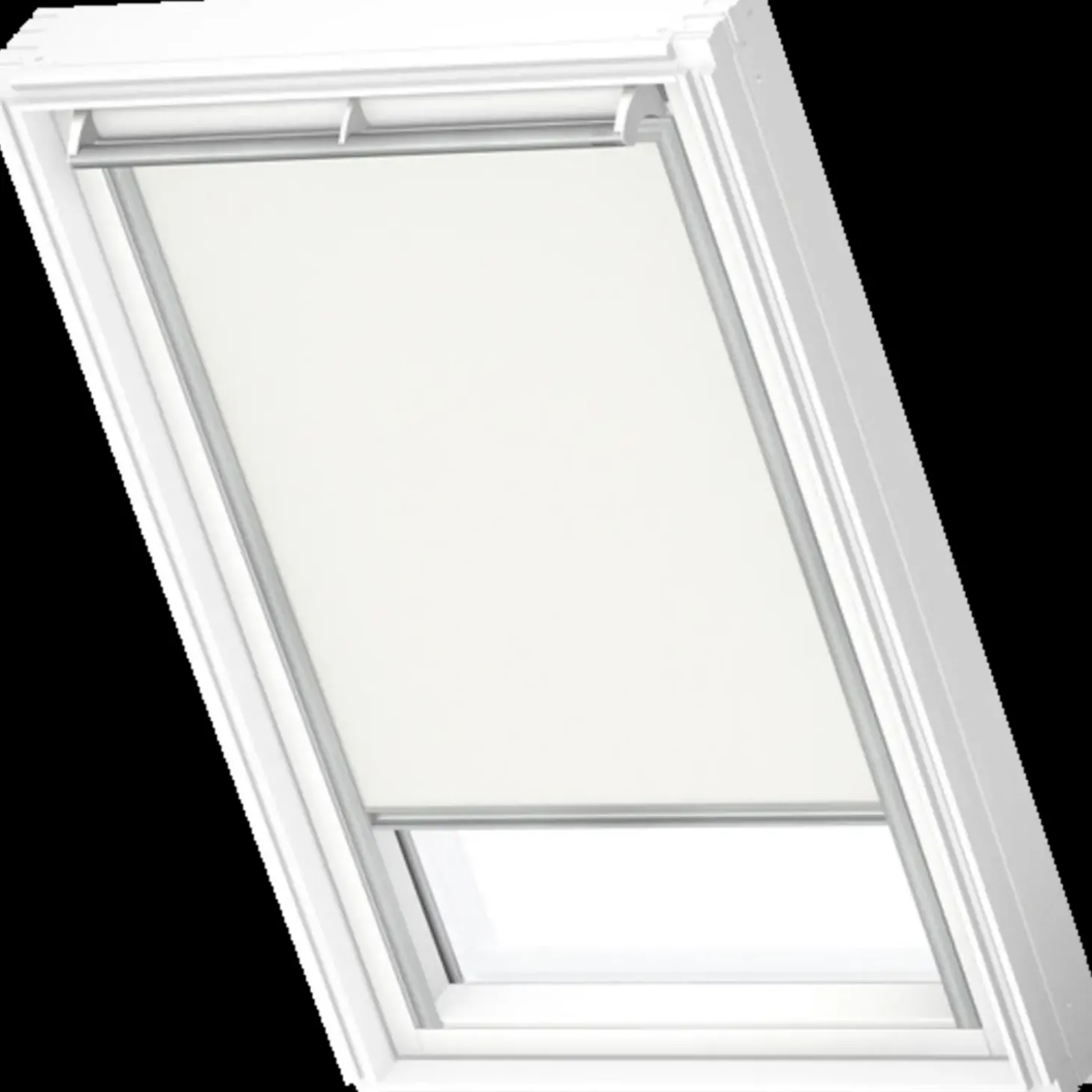 VELUX mørklægning manuel DKL MK06, 78 x 118 cm hvide skinner