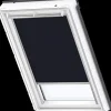 VELUX mørklægningsgardin manuel DKL MK08 mørkeblå 78x140cm