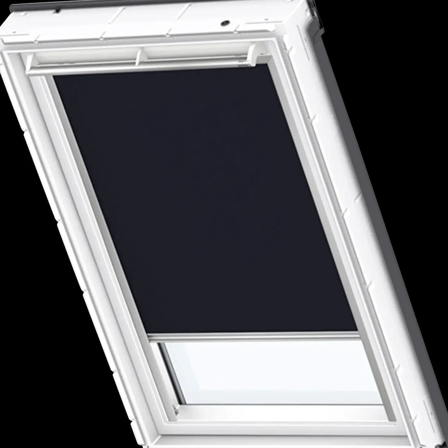 VELUX mørklægningsgardin manuel DKL MK08 mørkeblå 78x140cm