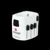 Verdensadapter Pro 6,3A hvid