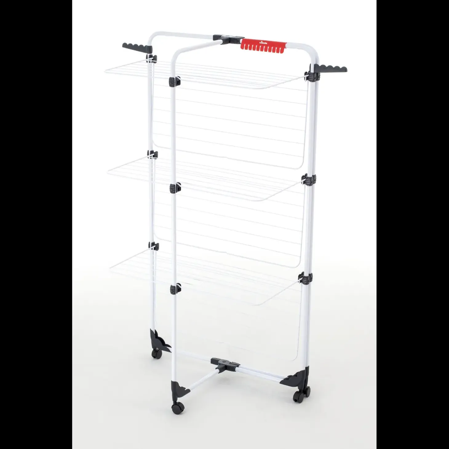 Vileda Mixer 3 - tørretårn med tre niveauer og hjul