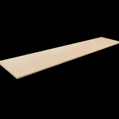 Wallmann bambus limtræshylde ubehandlet 18x400x2000 mm
