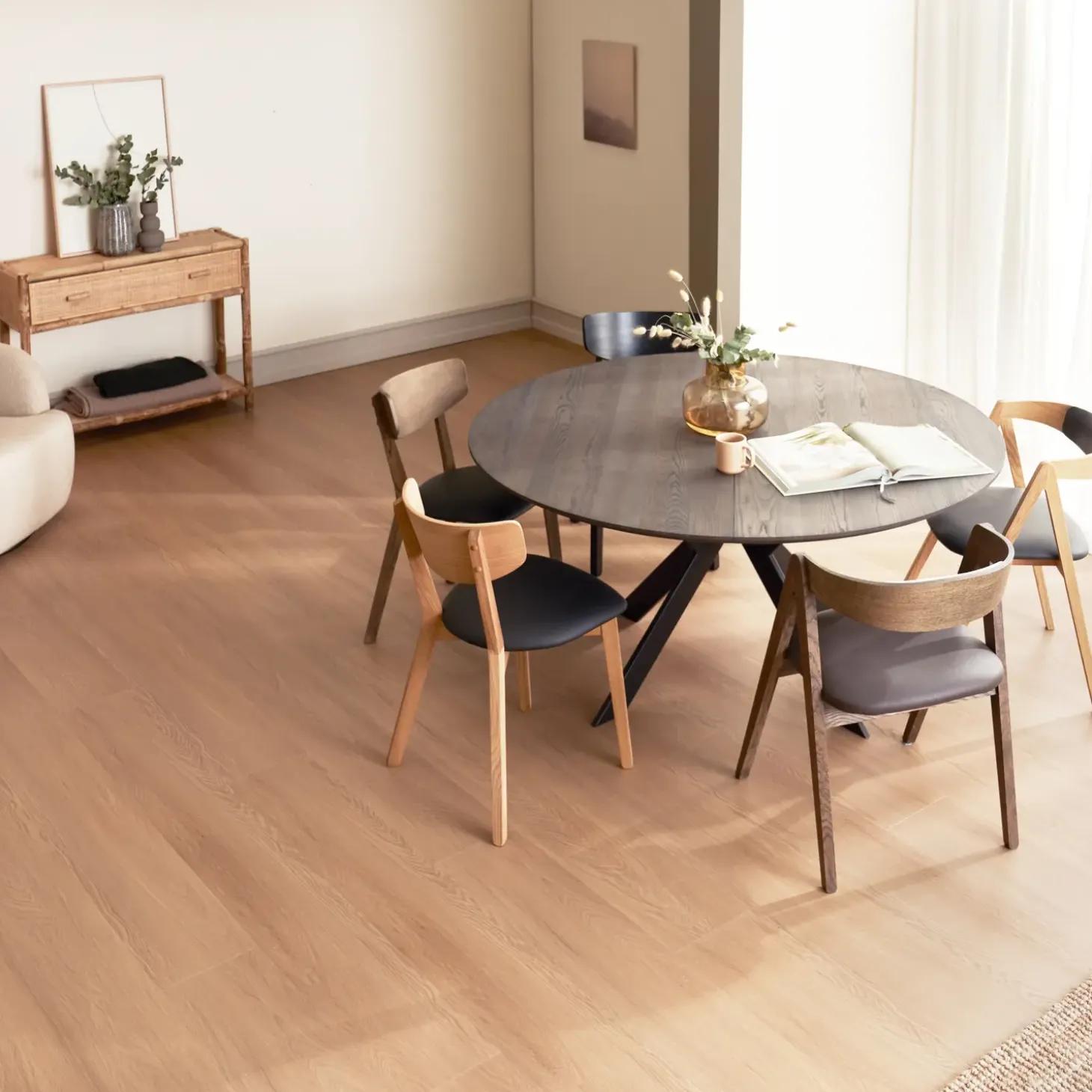 Wallmann Impressive kork-vinylgulv invisible eg 7,5x228x1830 mm