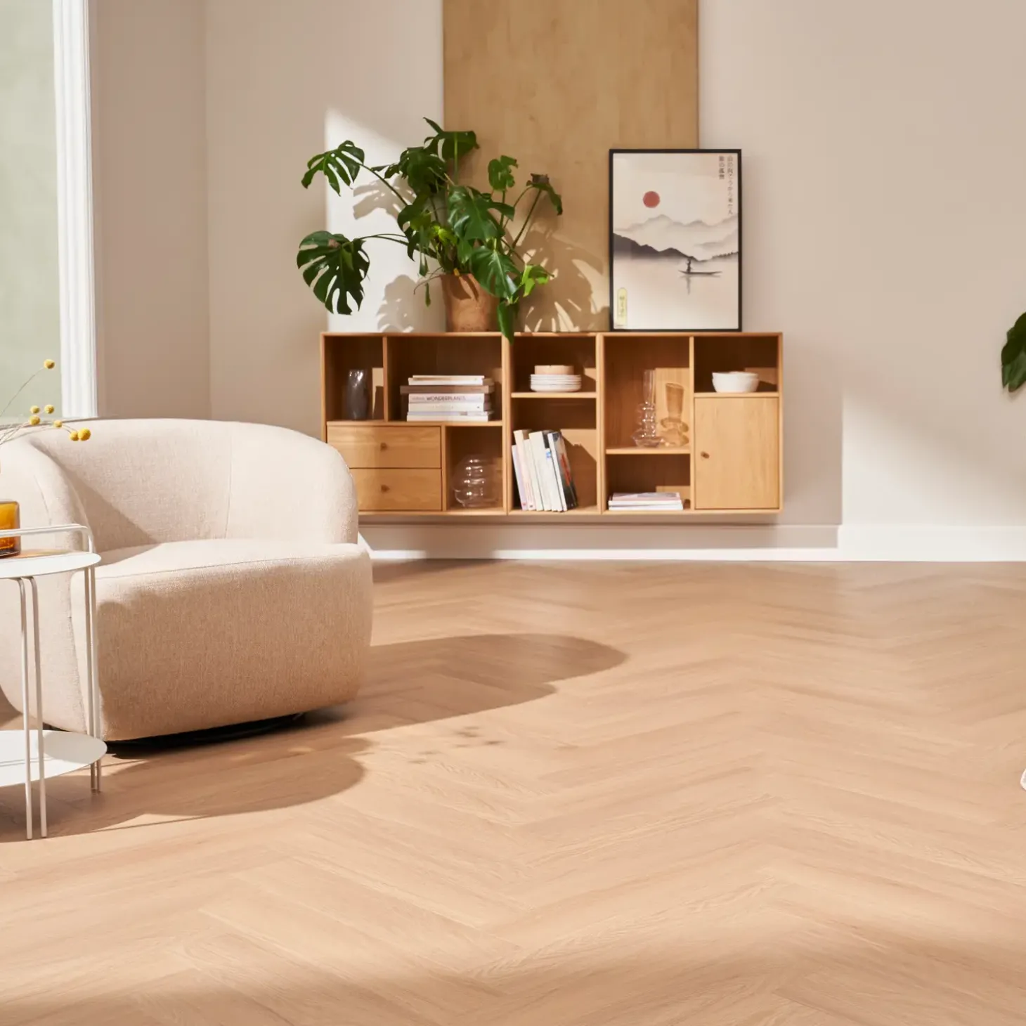 Wallmann Impressive sildeben laminatgulv invisible eg 600x120x7,65 mm