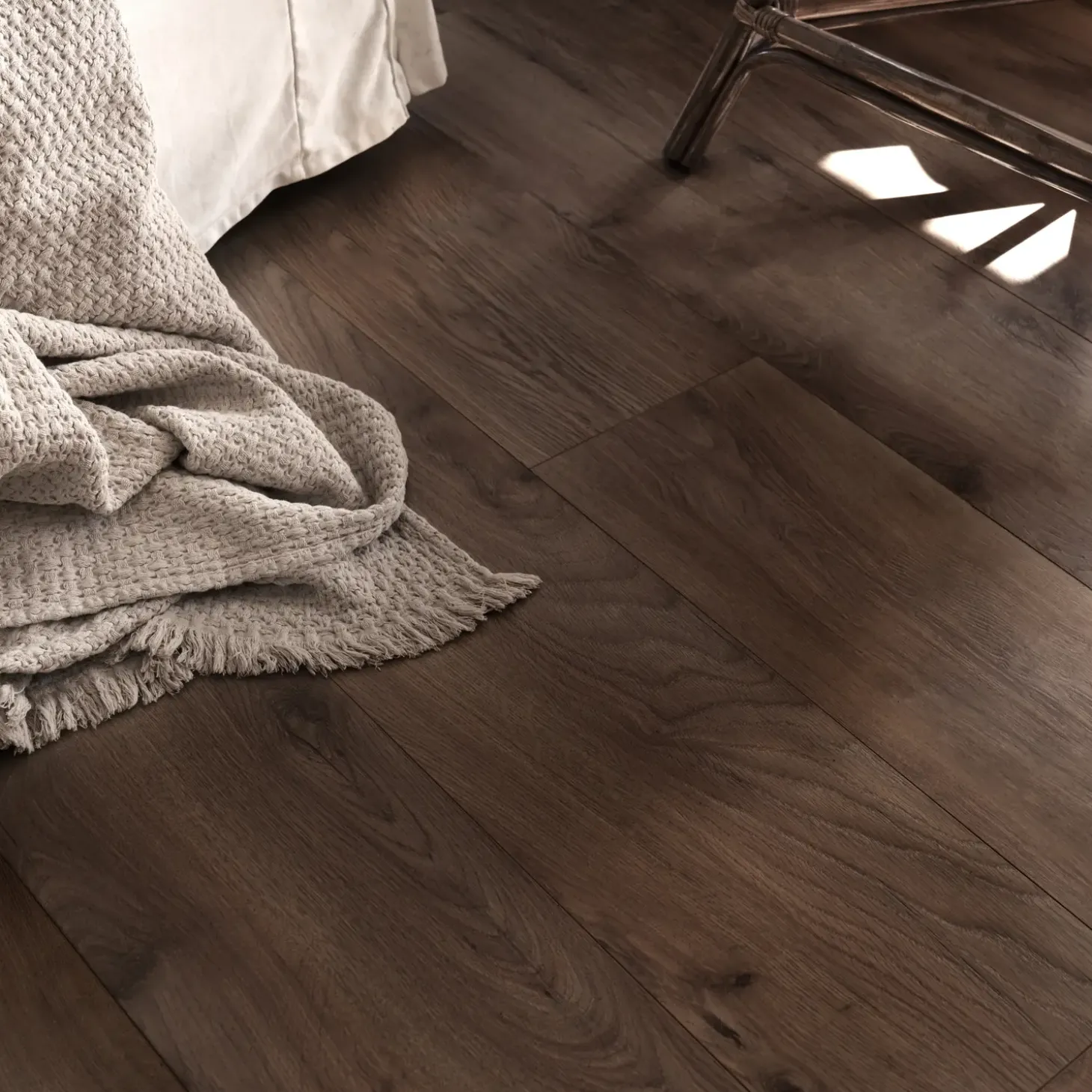 Wallmann Organic silent hybridgulv brun eg 245x2003x9 mm