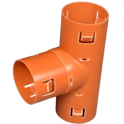 Wavin dræn grenrør PVC 90°x80x113 mm