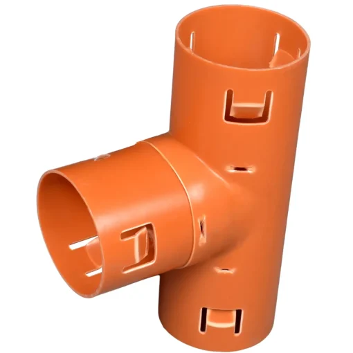 Wavin dræn grenrør PVC 90°x80x113 mm