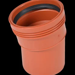 Wavin kloakrør PP rød bøjning 15° x 110 mm