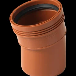 Wavin kloakrør PP rød bøjning 15° x 110 mm