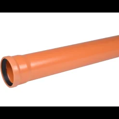 Wavin kloakrør PVC-ML rød 160x1000 mm