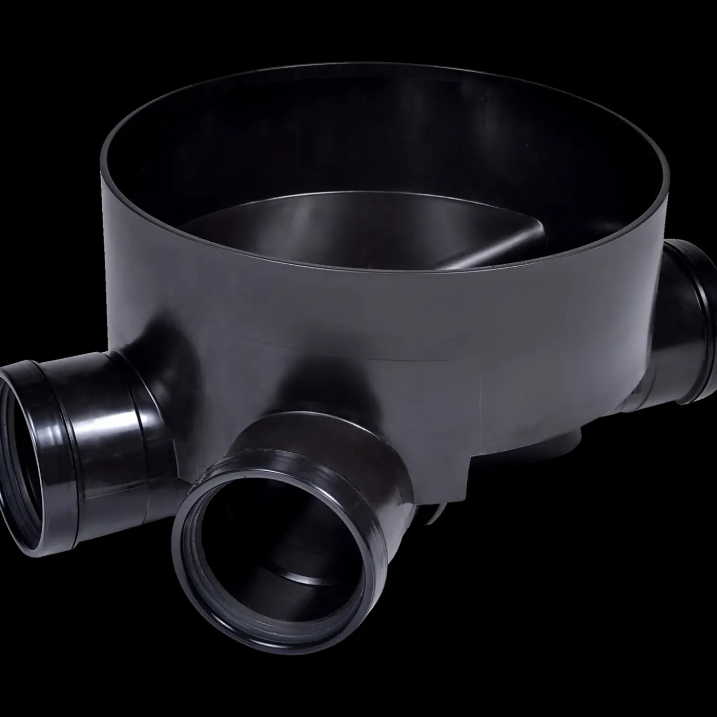 Wavin rense & inspektionsbrønd TP3 m/venstre tilløb 160x315 mm