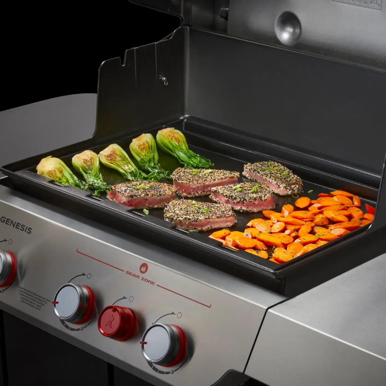 Weber Genesis-stegeplade i fuld størrelse – 300-serien