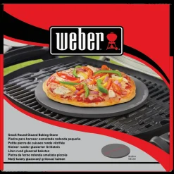 Weber pizzasten  Ø26 cm grå