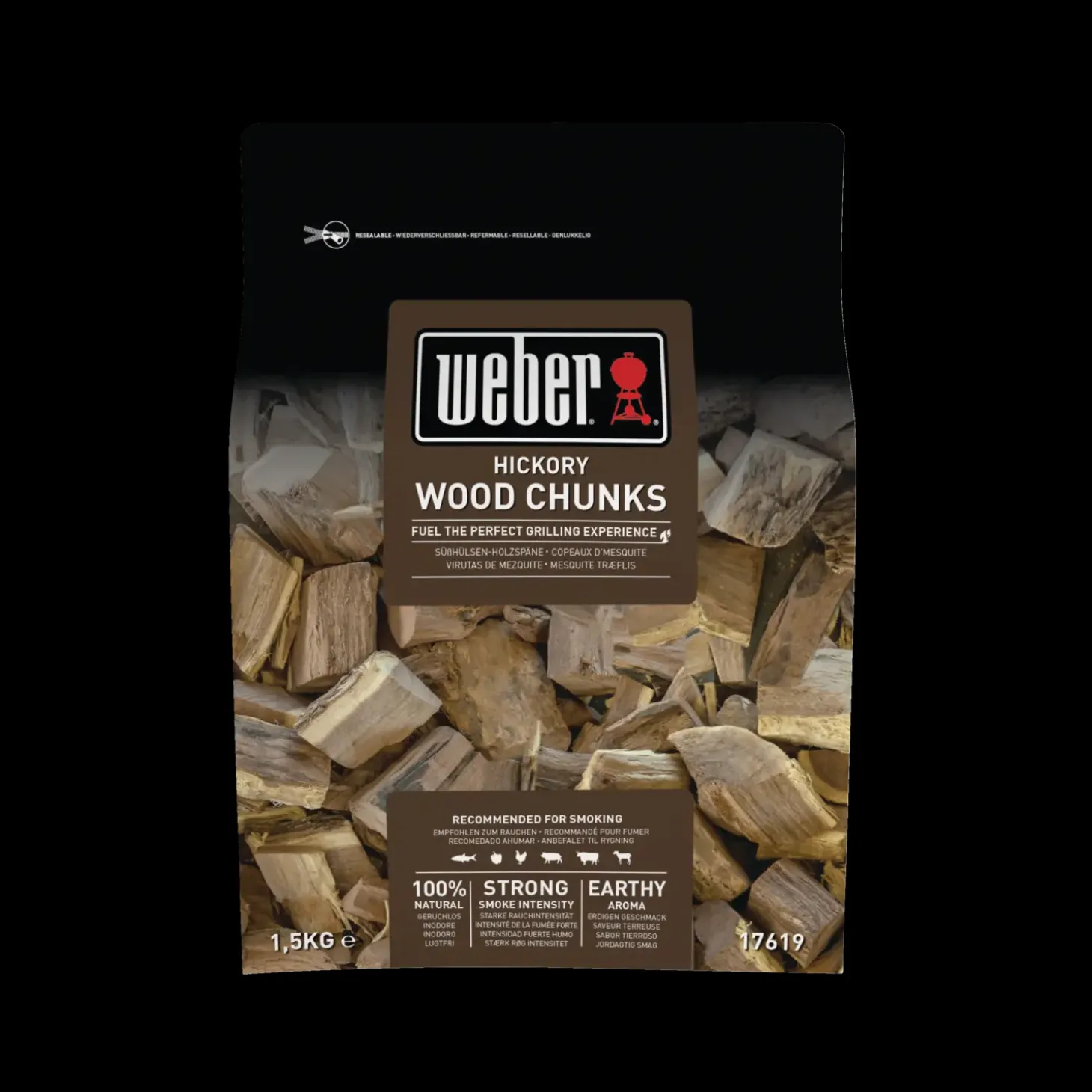 Weber røgchunks hickory 1,5 kg