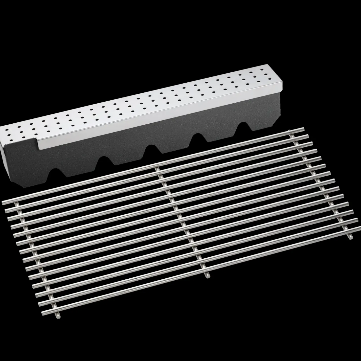 Weber rygeboks med rustfri rist til Genesis fra 2007 til 2010