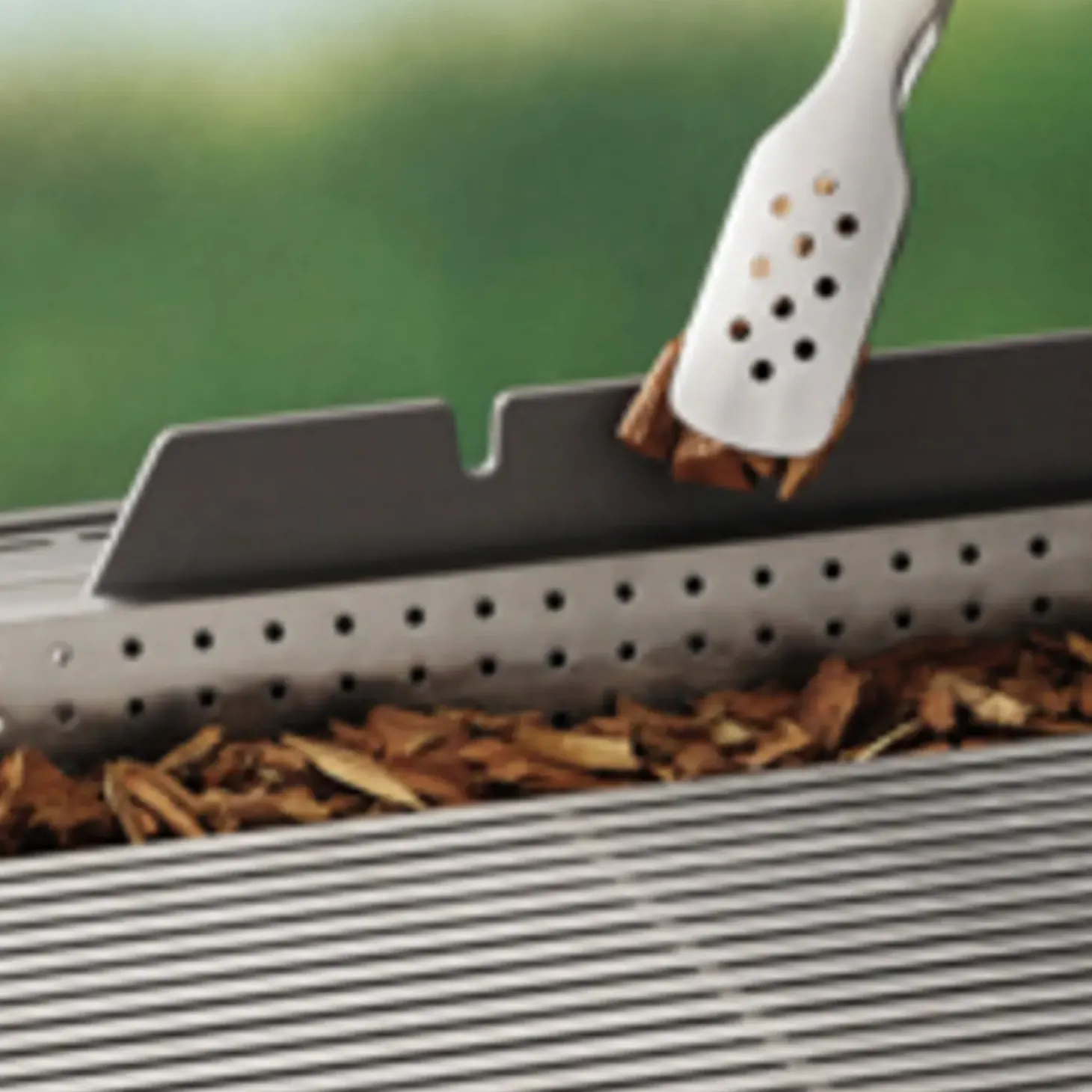 Weber rygeboks med rustfri rist til Genesis fra 2007 til 2010