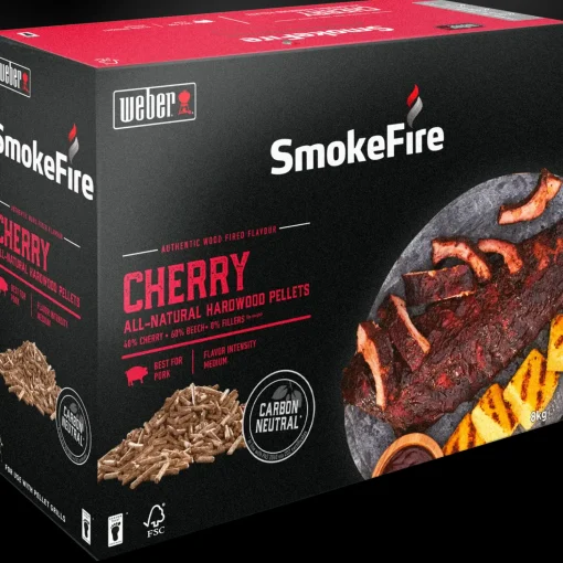 Weber SmokeFire træpiller kirsebær 8 kg