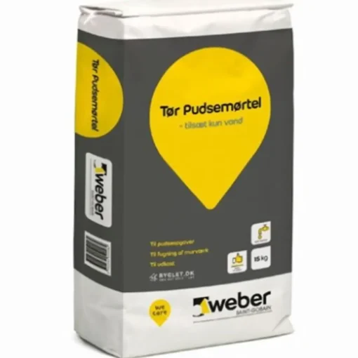 Weber tør pudsemørtel 15 kg