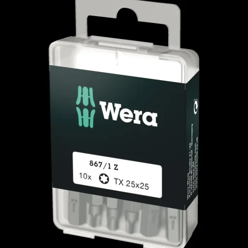 Wera DIY bitsæt 867/1Z TX25x25 10 stk