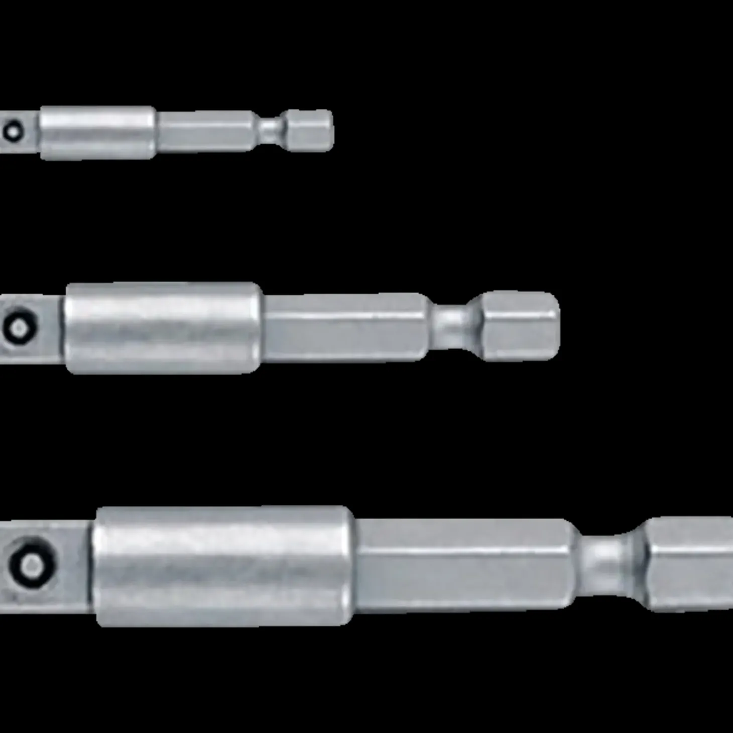 Wera topnøgle adapter 3 stk