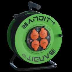 Wexim Bandit kabeltromle med 4 udtag 25 m
