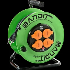 Wexim Bandit kabeltromle med 4 udtag 25 m