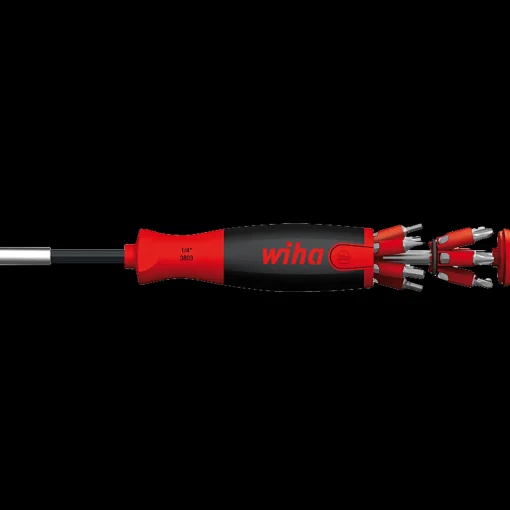 Wiha LiftUp 25 magnetisk skruetrækker m/bitsmagasin