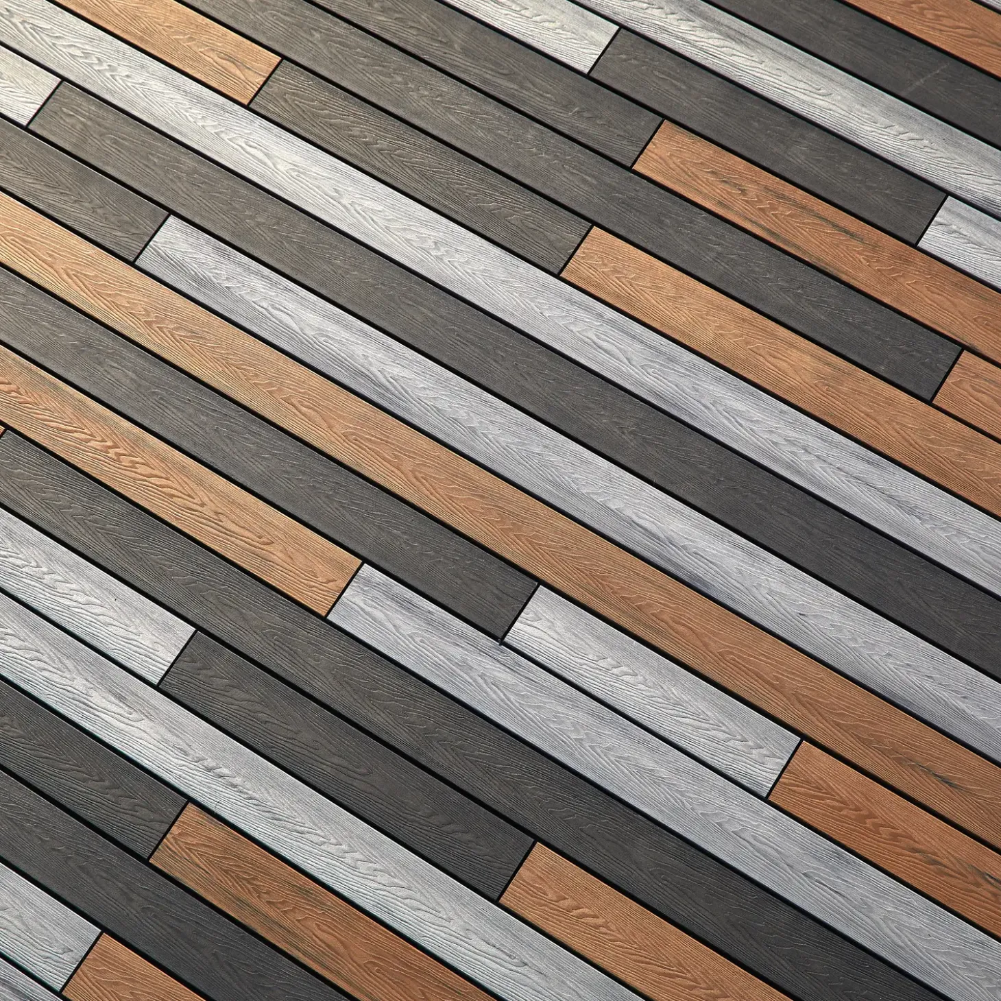 Wimex Fur Classic terrassebræt rød, 23 x 146 mm x 3,6 m