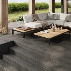 Wimex Glyngøre Royal terrassebræt trækomposit sort 23x295x3600 mm