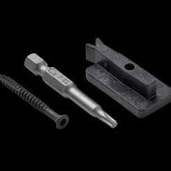 Wimex Royal preload bort-clips sort , inkl. skrue 45 mmbort t-clips bred 23 mm , 100 stk pr kasse