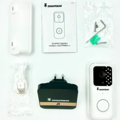 Zmartgear video dørklokke hvid
