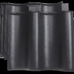 Zwilling dobbelt vingefalstagsten, dybsort engoberet